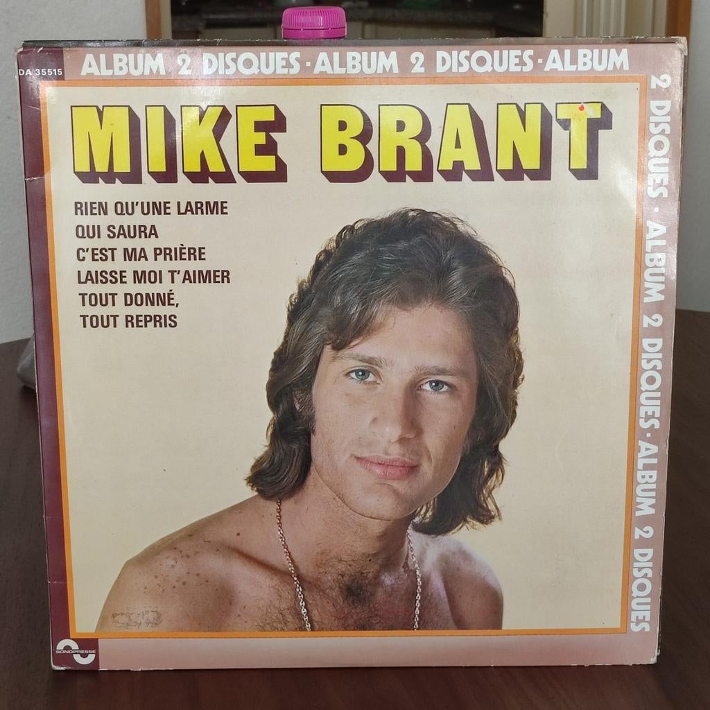 2 albums 33 tours vinyles (4 disques) de Mike Brant vintage, CD & DVD, Envoi, Comme neuf