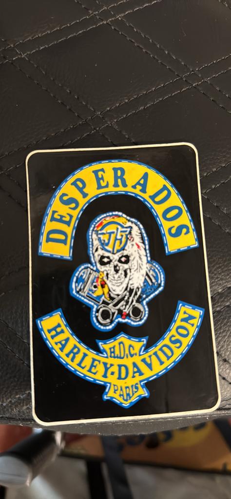 Johnny Hallyday stickers Desperados, Verzamelen, Ophalen of Verzenden, Zo goed als nieuw