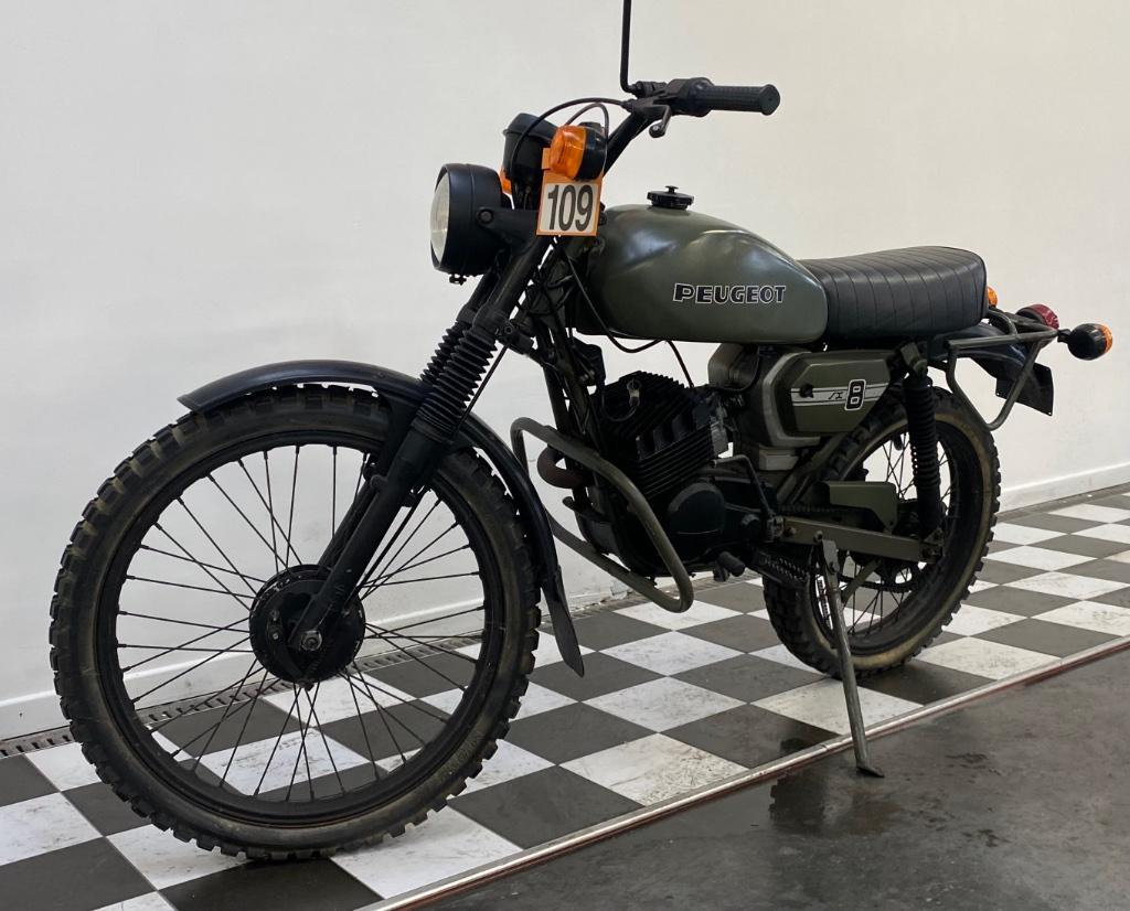 Peugeot sx80, Motoren, Enduro, 1 cilinder, 80 cc, 11 kW of minder