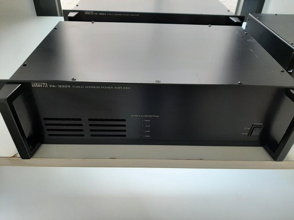 INTER-M PA-9324 Power Amplifier, Versterker 240W, Audio, Tv en Foto, Versterkers en Ontvangers, Ophalen, Gebruikt, 120 watt of meer