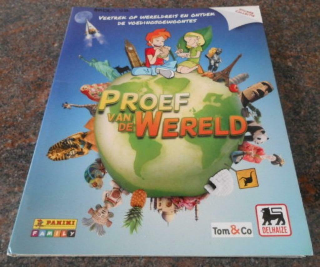 album Proef de  Wereld - van  Delhaize, Boeken, Complete serie of reeks, Ophalen of Verzenden, Nieuw