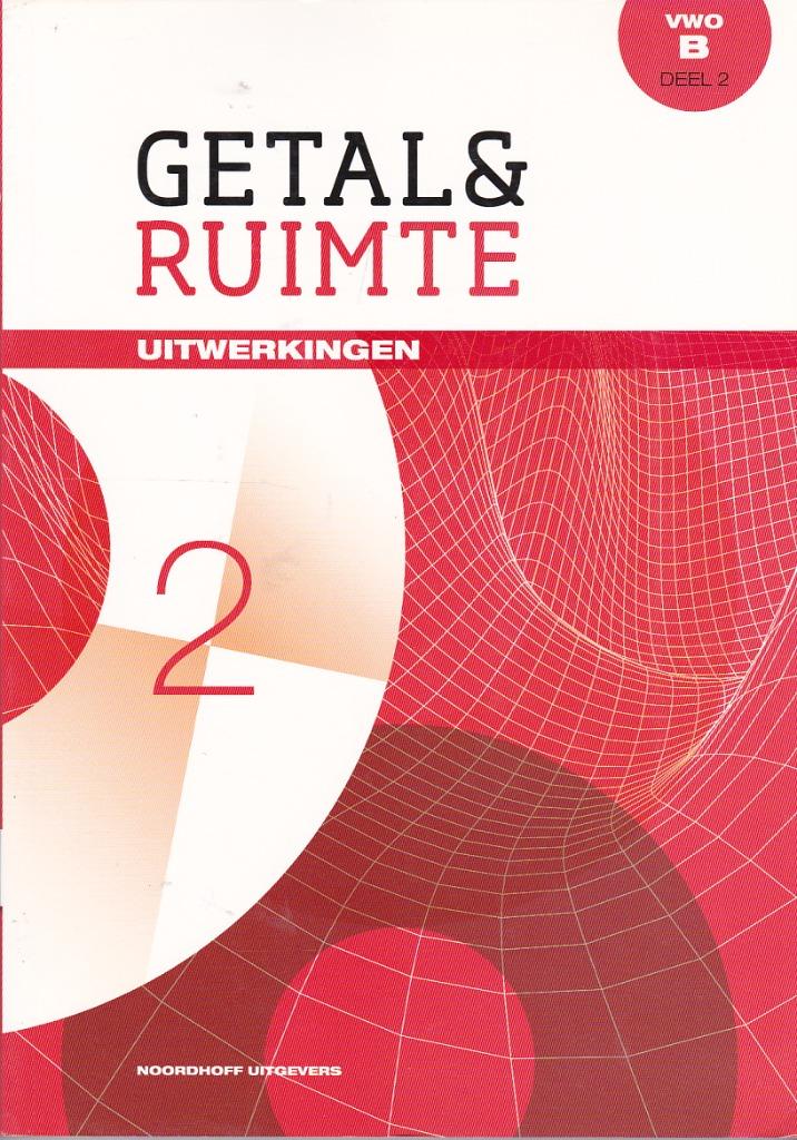 Getal en Ruimte 2. VWO B Deel 2.  Uitwerkingen., Livres, Livres scolaires, Enlèvement ou Envoi, Mathématiques B