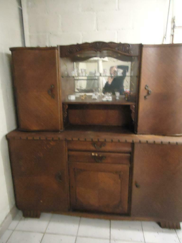 Kast hout, Antiek en Kunst, Ophalen of Verzenden