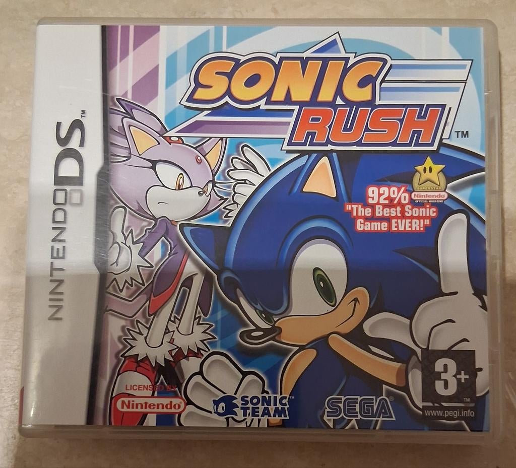 SEGA Sonic Rush, Enlèvement ou Envoi, Comme neuf, SEGA
