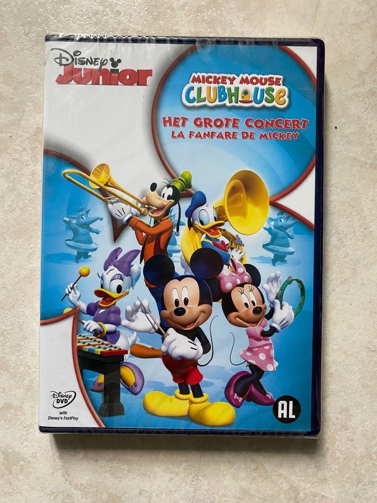 Mickey Mouse Clubhouse - Het grote concert, Tekenfilm, Ophalen of Verzenden, Nieuw in verpakking, Alle leeftijden