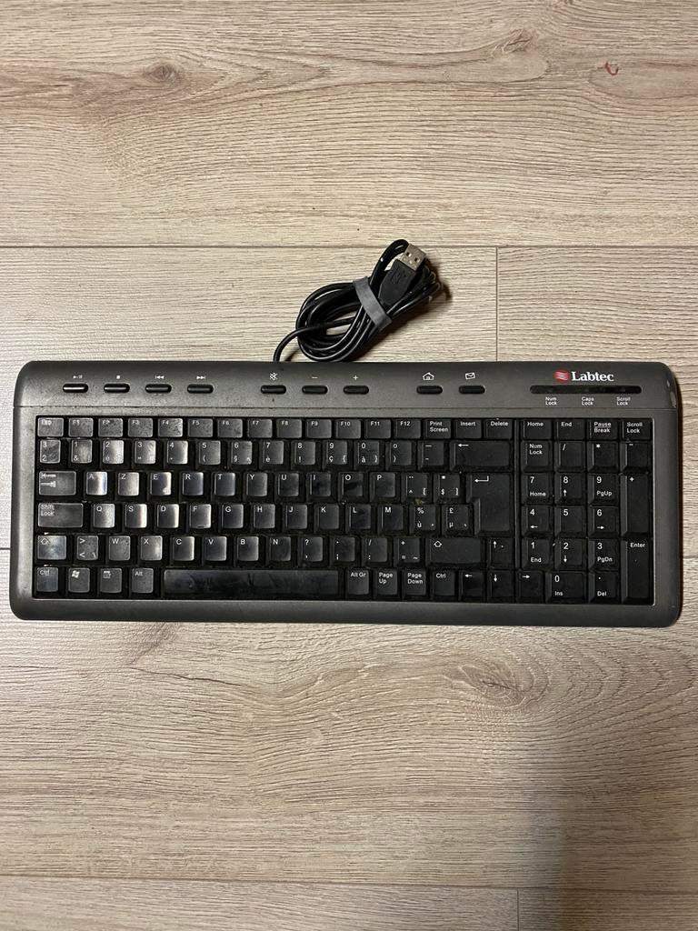 Clavier Labtec prix 5€, Informatique & Logiciels, Enlèvement ou Envoi, Comme neuf