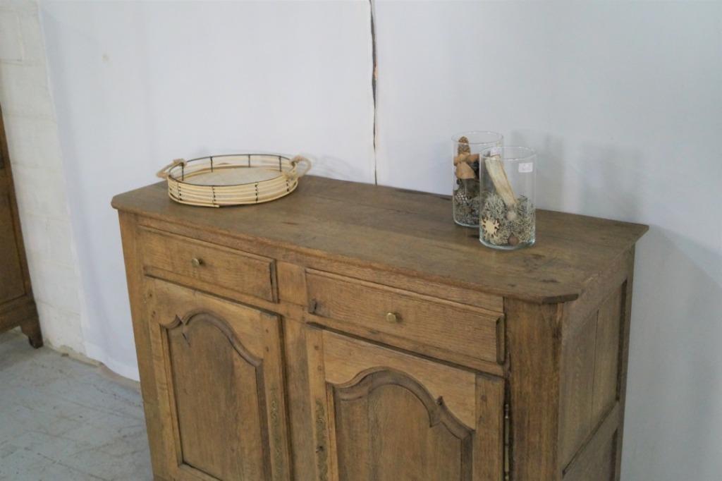 Armoire ancienne de campagne française en chêne lourd L 136, Enlèvement