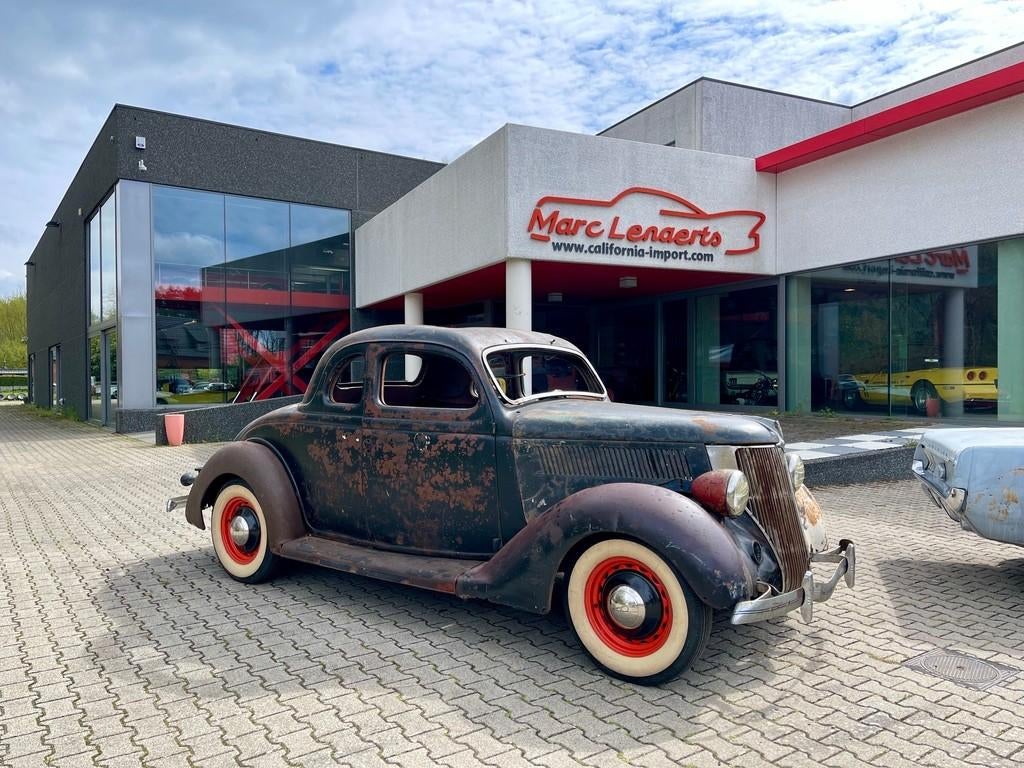 Ford 5 window coupe V8 flathead 1936, Auto's, Achterwielaandrijving, Handgeschakeld, 3600 cc, Particulier