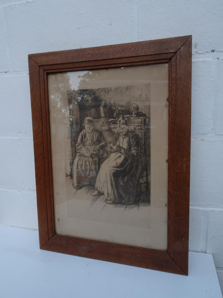 LEON BARTHOLOME GRAVURE ANTIEK, Antiek en Kunst, Ophalen of Verzenden