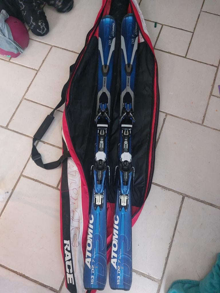 Skigerief, Sport en Fitness, Skiën en Langlaufen, Ophalen, 140 tot 160 cm, Gebruikt, Carve