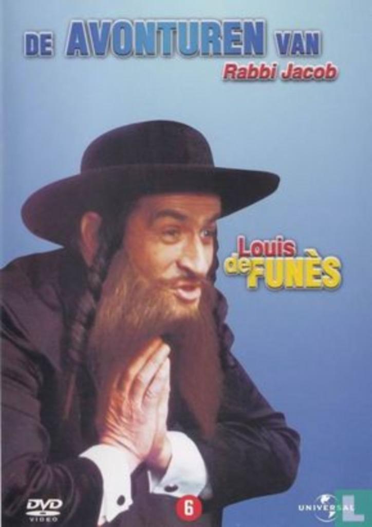 de avonturen van rabbi jacob (louis de funes ), Cd's en Dvd's, Ophalen of Verzenden, Zo goed als nieuw