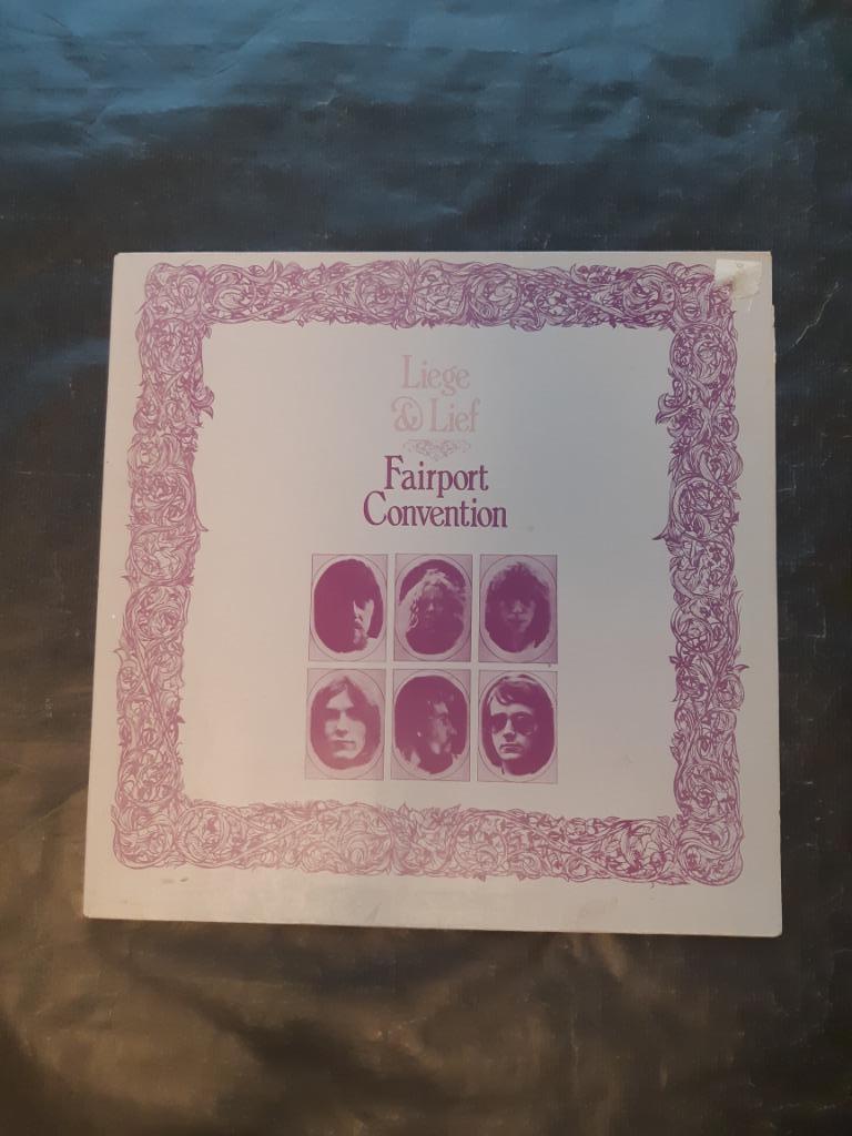 FAIRPOINT CONVENTION "Liege & Lief" folk rock LP (1969) IZGS, CD & DVD, Enlèvement ou Envoi, Comme neuf, 12 pouces, Pop rock