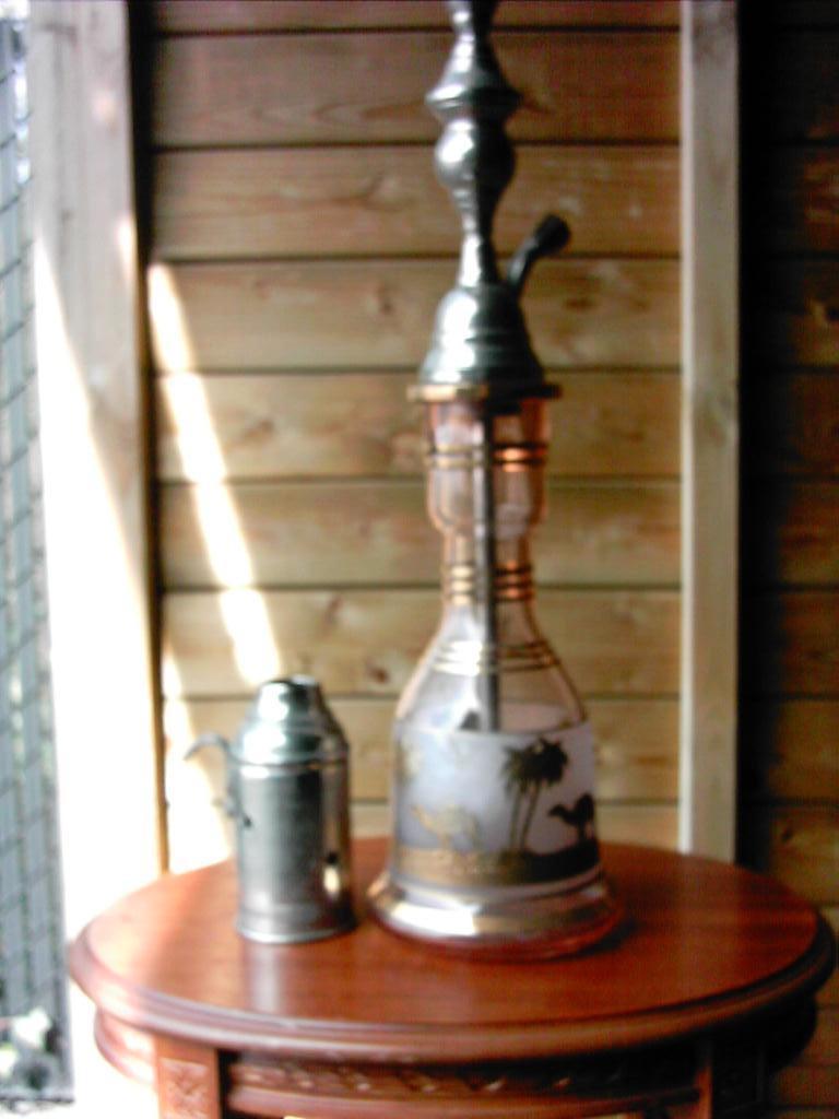 Pipe à eau décorative en cristal de Bohême, Enlèvement ou Envoi