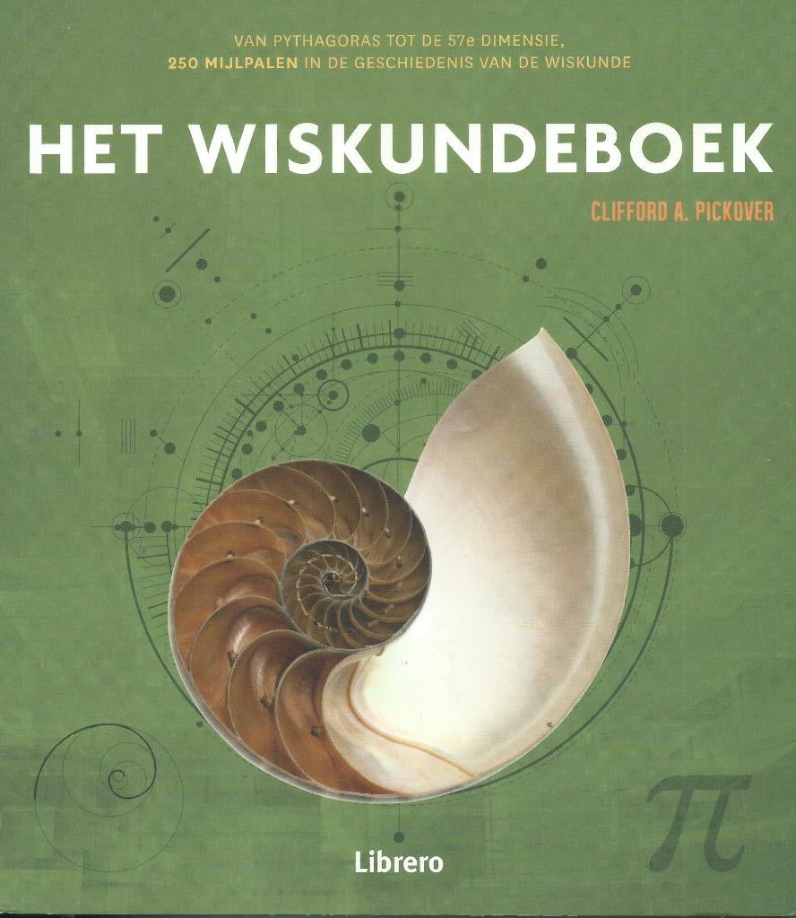 Clifford A. Pickover - Het Wiskundeboek Auteur, Boeken, Ophalen of Verzenden, Nieuw, Natuurwetenschap