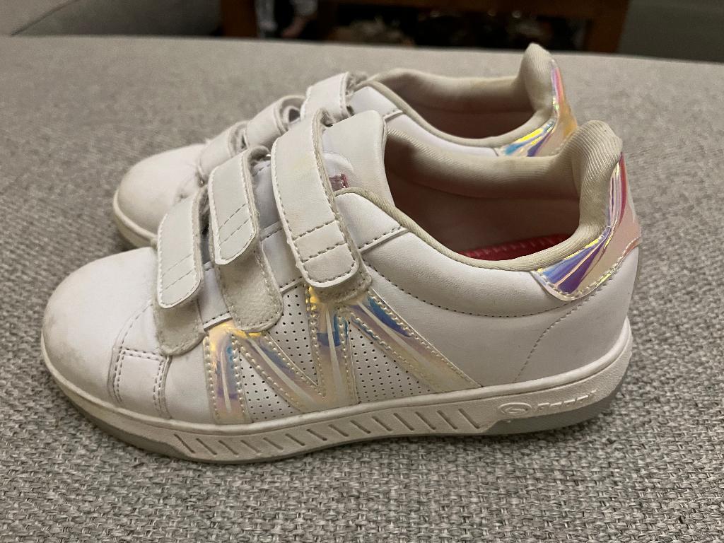 Breezy rollers schoenen met wieltjes maat 34 wit, Enlèvement ou Envoi, Comme neuf, Chaussures, Fille