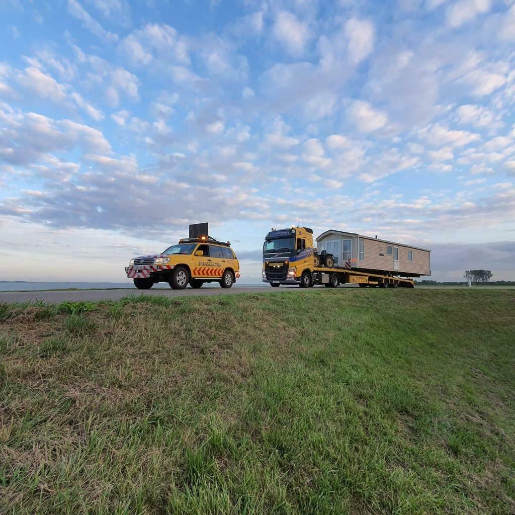 Transport van stacaravans, Caravans en Kamperen, Stacaravans, Ophalen of Verzenden