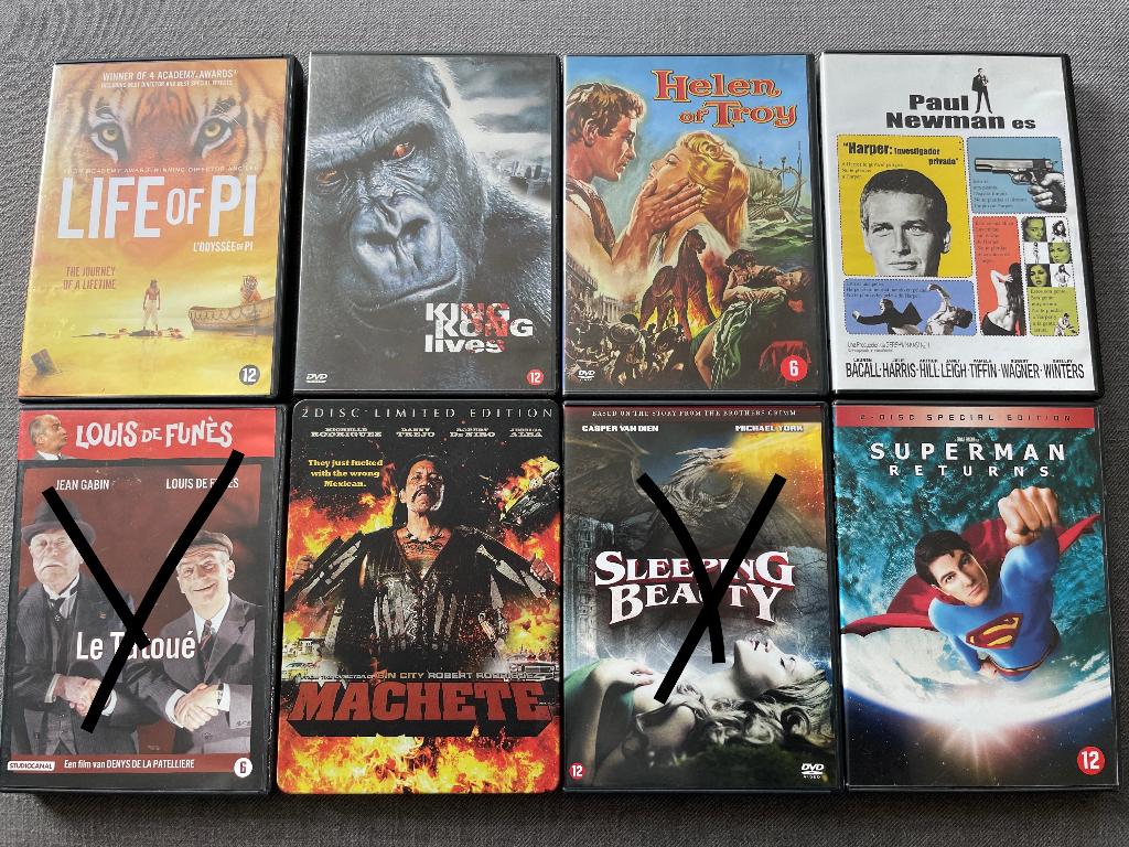 DVD 1,5 euro per stuk, Cd's en Dvd's, Dvd's | Nederlandstalig, Zo goed als nieuw, Ophalen of Verzenden