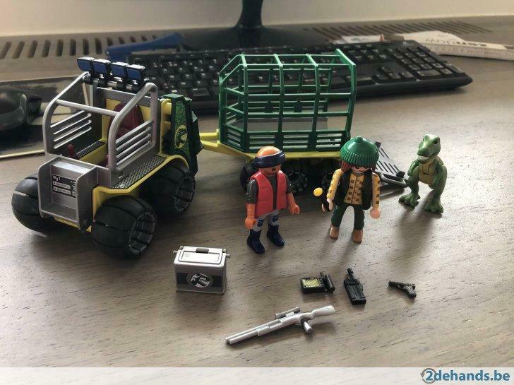 Playmobile 5236 transport met baby T-rex, Kinderen en Baby's, Ophalen, Gebruikt