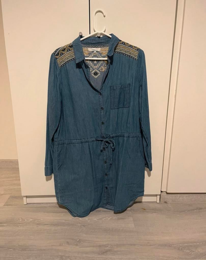 Jeanskleedje xl, Kleding | Dames, Ophalen of Verzenden, Zo goed als nieuw, Maat 46/48 (XL) of groter, Blauw