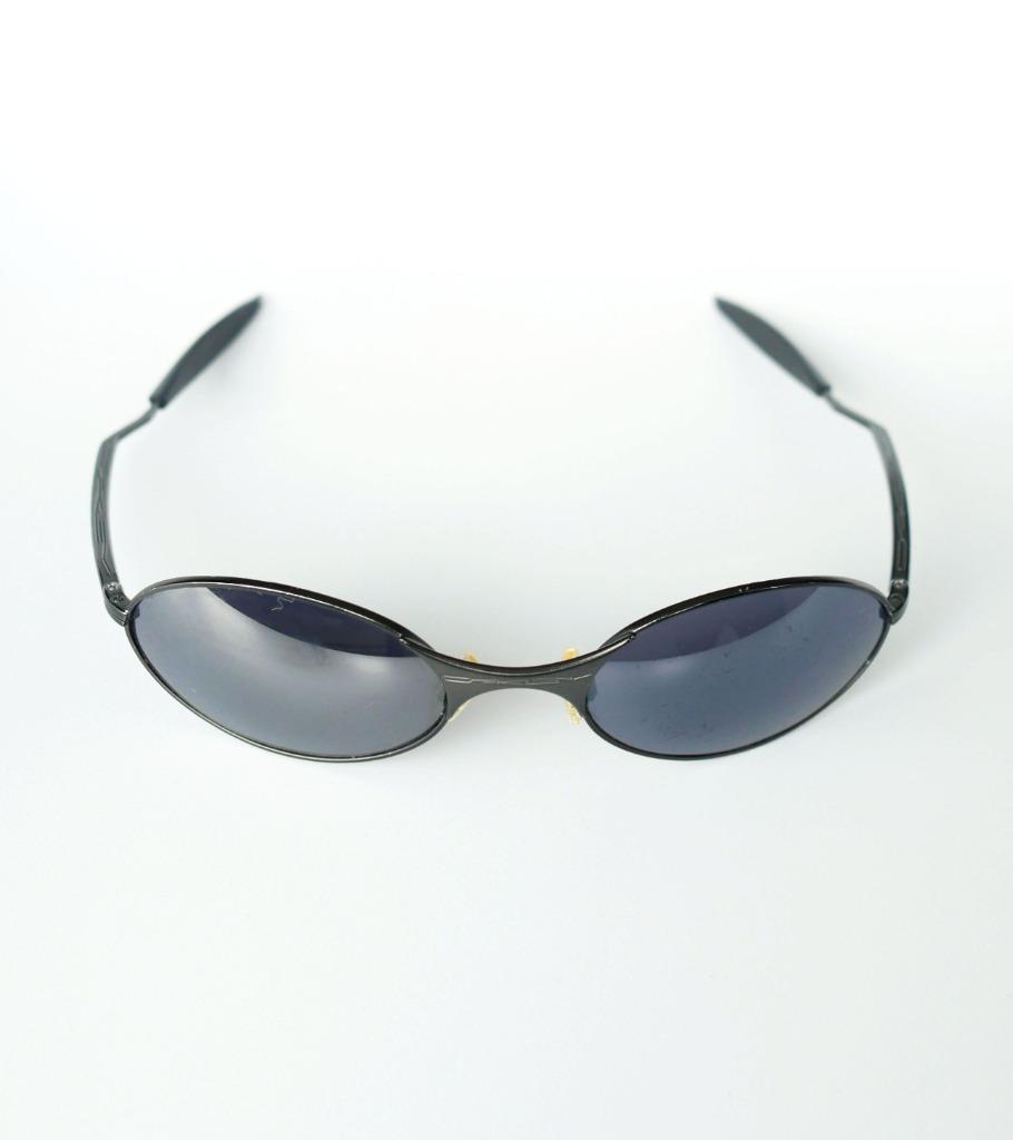 Oakley E-wire  vintage, Gebruikt, Zonnebril, Zwart, Ophalen of Verzenden