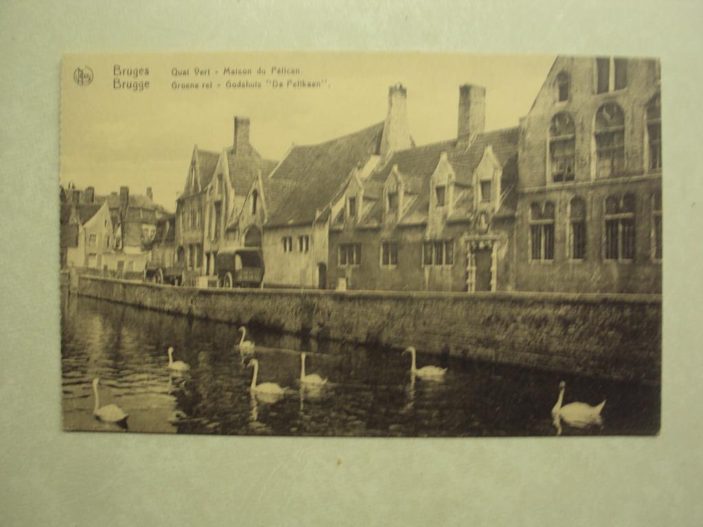 53438 -  BRUGGE - GROENE REI - GODSHUIS DE PELIKAAN, Verzenden