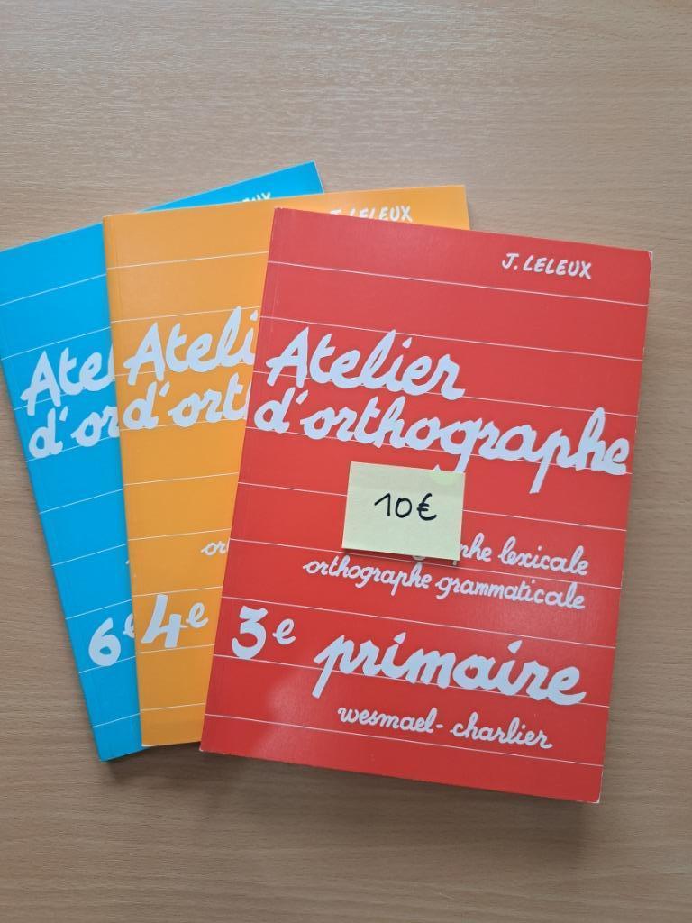 Atelier d'orthographe - Manuel scolaire Français, Enlèvement, Comme neuf, Primaire, Français