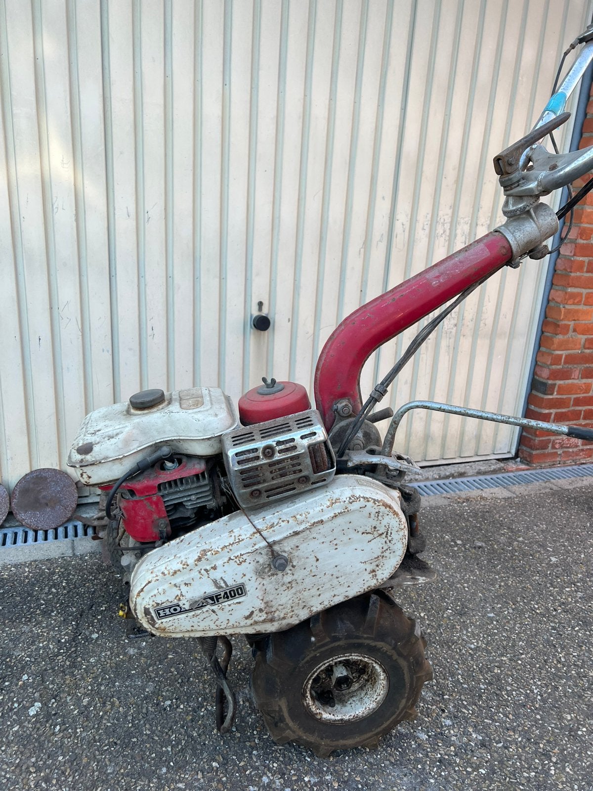 Honda F400 motoculteur, Ophalen, Gebruikt, Benzine, Tuinfrees