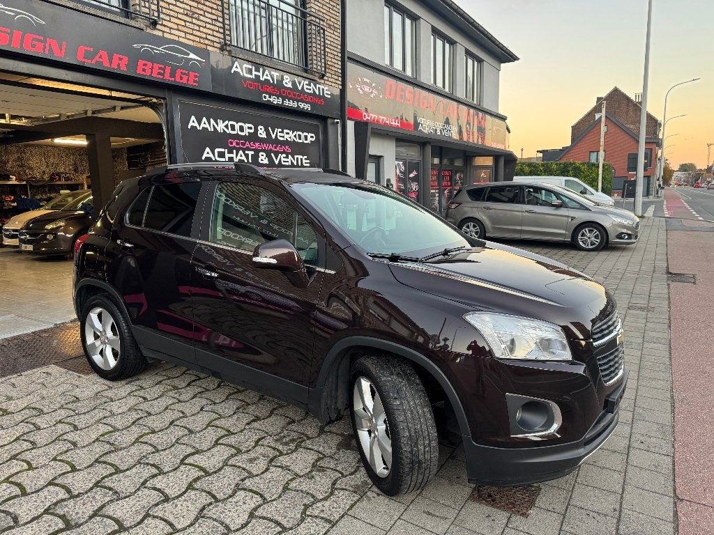 Chevrolet Trax 1.4 Turbo 140pk 4x4 97000km leder GPS-camera, Auto's, Euro 5, 4 cilinders, Leder, SUV of Terreinwagen