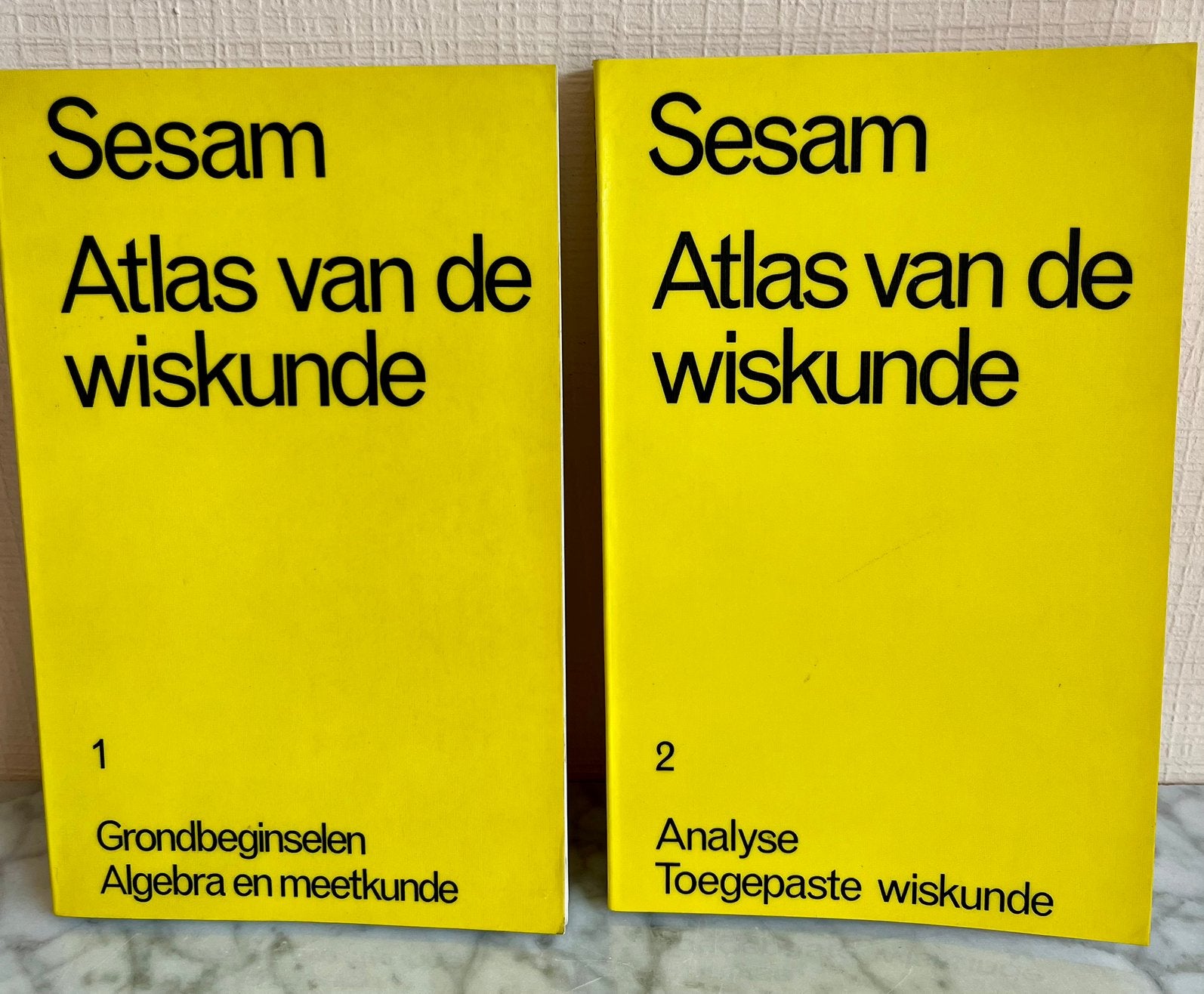 Sesam - Atlas van de wiskunde - 2 delen, Ophalen, Zo goed als nieuw