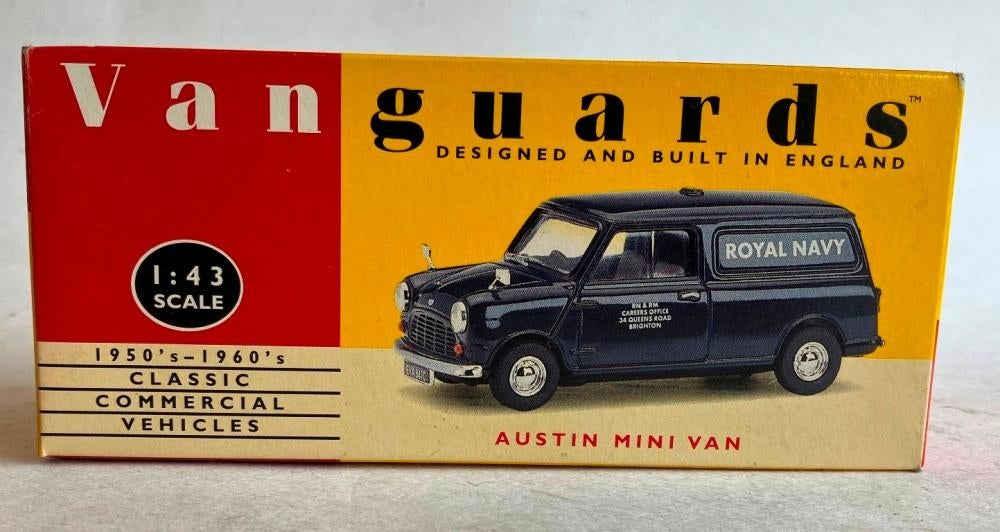 Mini Van ROYAL NAVY Vanguards VA14007., Hobby en Vrije tijd, Modelauto's | 1:43, Ophalen of Verzenden, Zo goed als nieuw, Auto