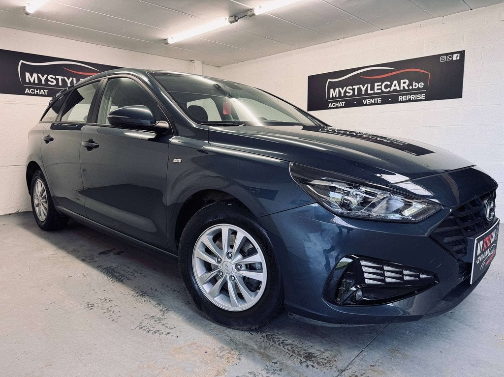 Hyundai i30 i30 Wagon hybride, Garantie 1 an (bj 2024), Auto's, Voorwielaandrijving, Gebruikt, Euro 6, Blauw