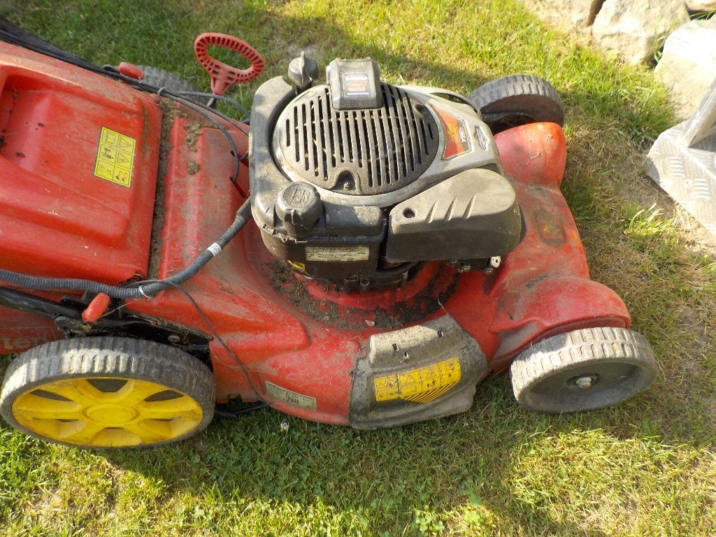 Grasmaaier voor opmaak / onderdelen, Enlèvement