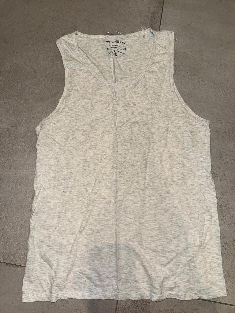 Débardeur Bershka gris chiné, Nieuw, Ophalen of Verzenden, Bershka, Grijs