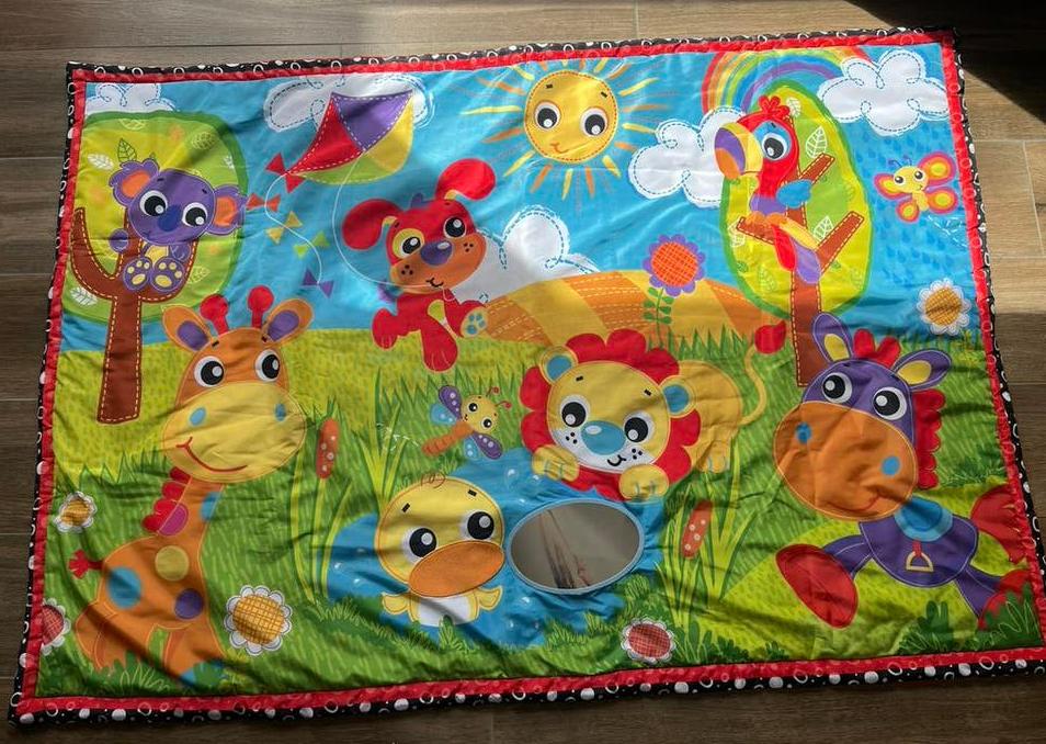Kleurrijk speelkleed, Ophalen, Zo goed als nieuw