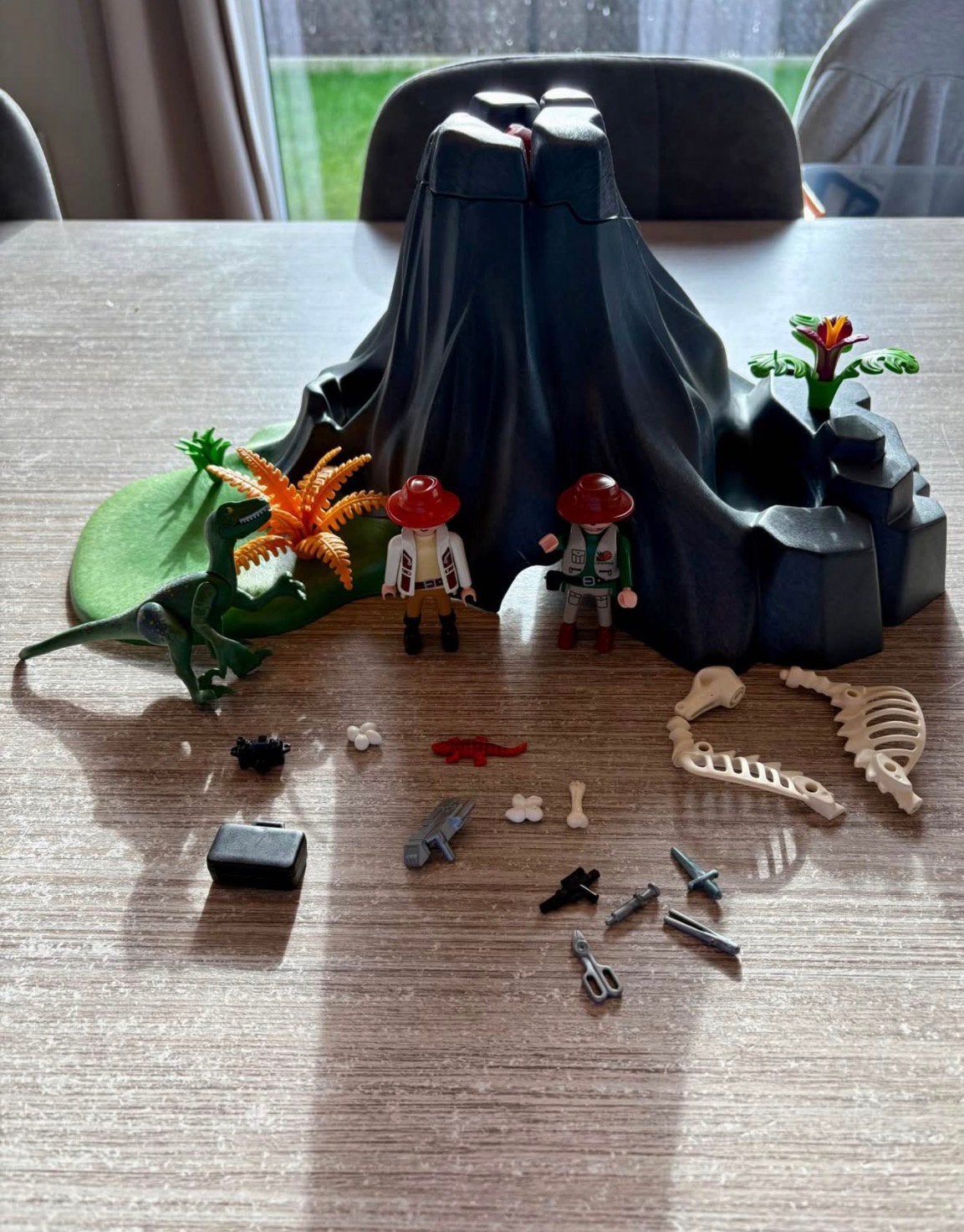 Vintage playmobil vulkaan, Kinderen en Baby's, Ophalen, Zo goed als nieuw