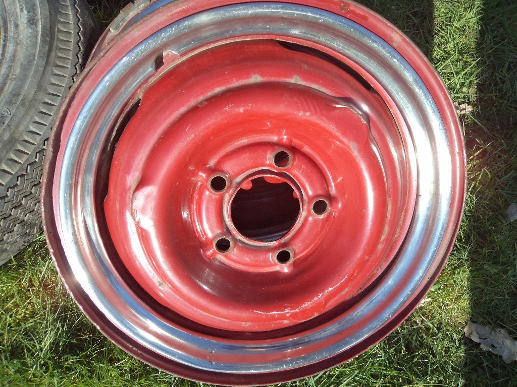 Jantes Volvo 15 pouces pour 120/Amazone, PV544 réf. 89991, Autos : Pièces & Accessoires, 15 pouces, Véhicule de tourisme, Autre