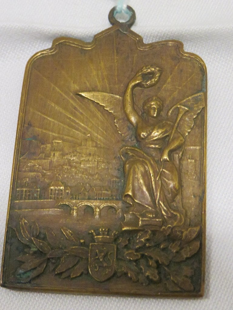 Médaille ancienne exposition agricole, Enlèvement ou Envoi, Bronze