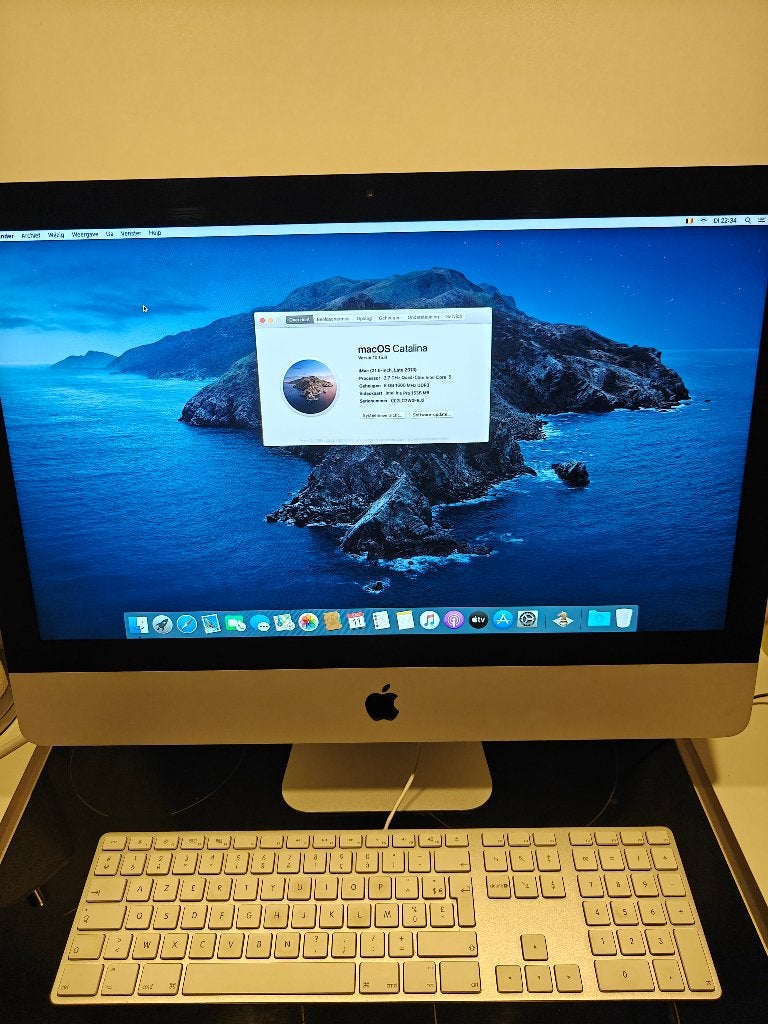 iMac 21.5 inch late 2013 + keyboard, Computers en Software, Ophalen, Gebruikt, 2 tot 3 Ghz, 8 GB