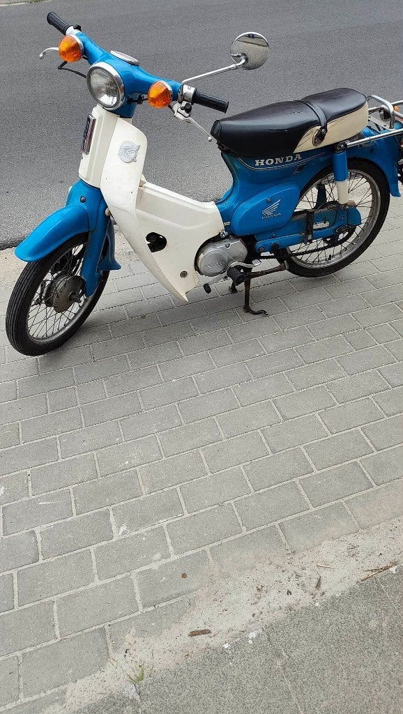 Honda c50 (project), Vélos & Vélomoteurs, Cyclomoteurs | Oldtimers & Ancêtres, Enlèvement, Classe B (45 km/h), 49 cm³