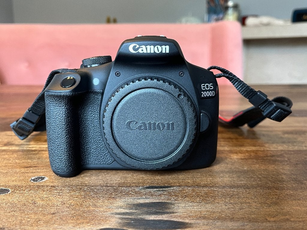 Canon EOS 2000D + lenzen / Sony 𝛂230 / Agfa DC5200, Ophalen, Canon, Lensdop, Zo goed als nieuw