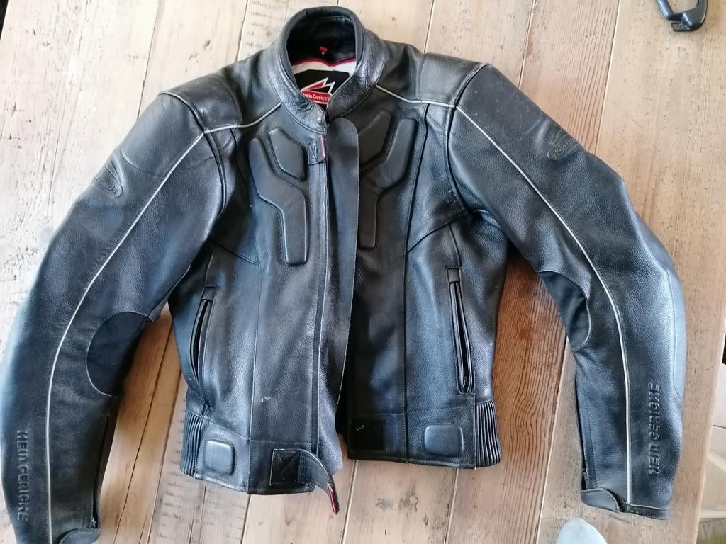 Hein Gericke lederen motorvest maat M, Ophalen
