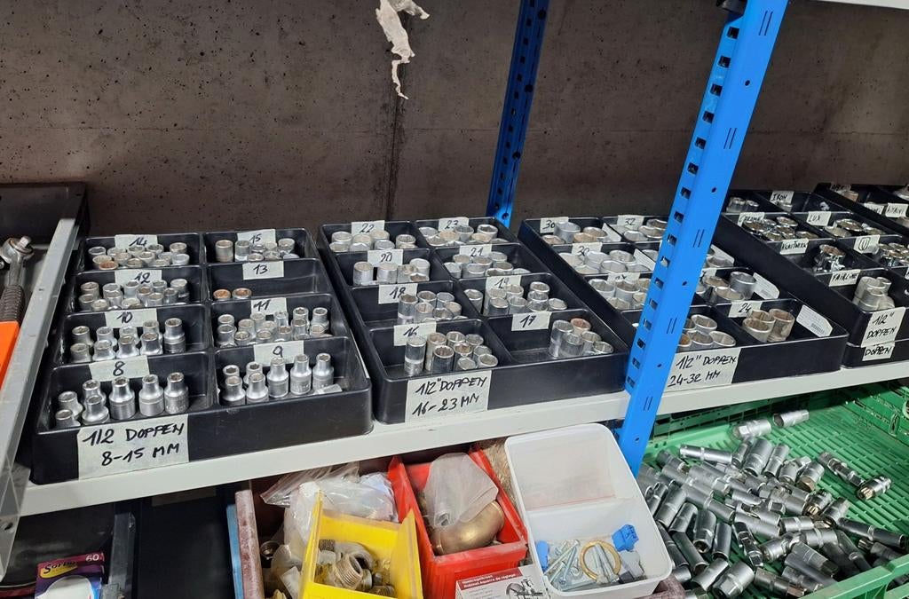 Partij doppen, doppensets 1/4" 3/8" 1/2", Bricolage & Construction, Outillage | Outillage à main, Enlèvement