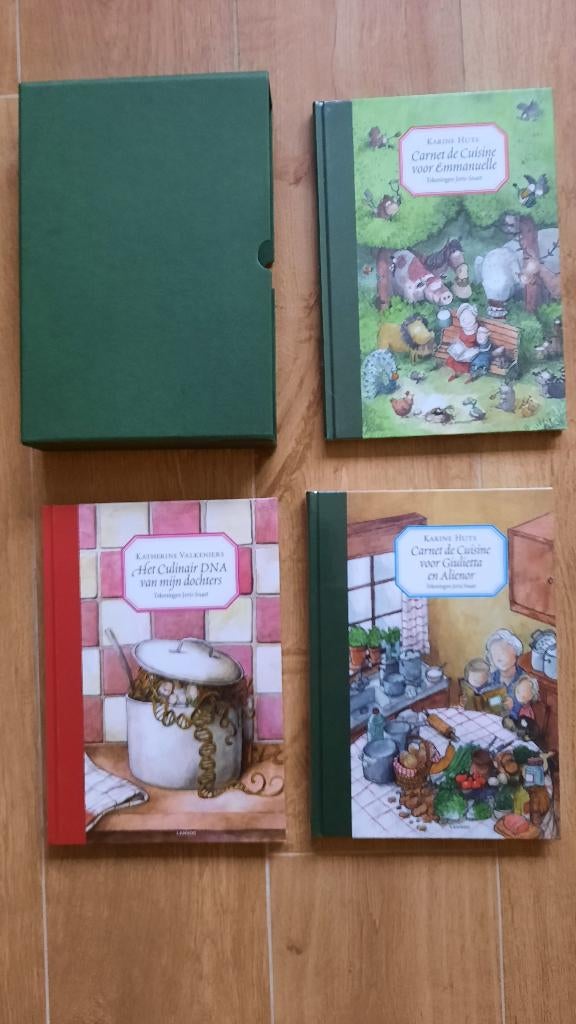 Box van 3 boeken met tekeningen van Joris Snaet, Boeken, Kookboeken, Nieuw, Ophalen of Verzenden
