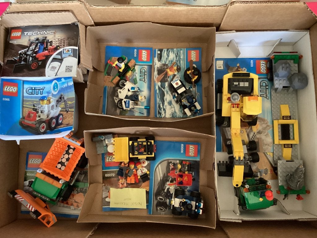 Verschillende setjes lego samen te koop, Ophalen of Verzenden, Zo goed als nieuw, Meerdere sets, Lego