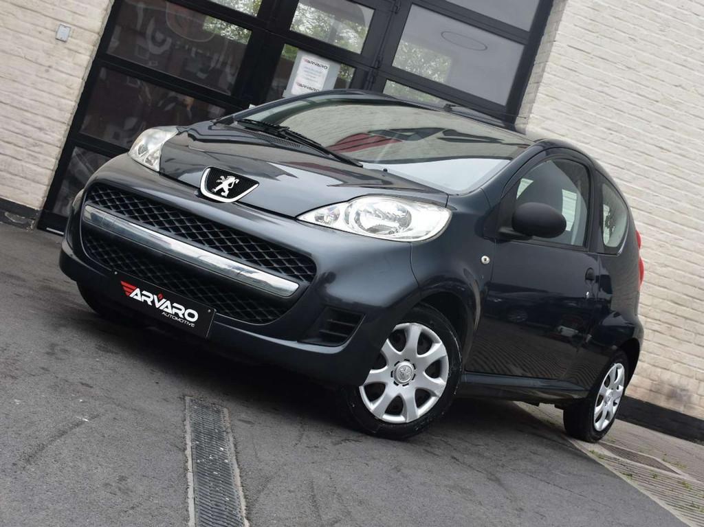 Peugeot 107 1.0i Active / Airco / Topstaat / 52Dkm / Garanti, Auto's, Voorwielaandrijving, Stof, Zwart, 103 g/km