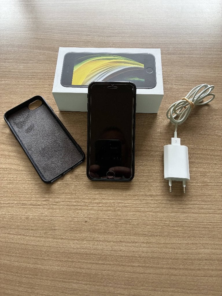 Iphone SE 2020 64GB, Telecommunicatie, Mobiele telefoons | Apple iPhone, Ophalen, 80 %, Gebruikt, Zwart