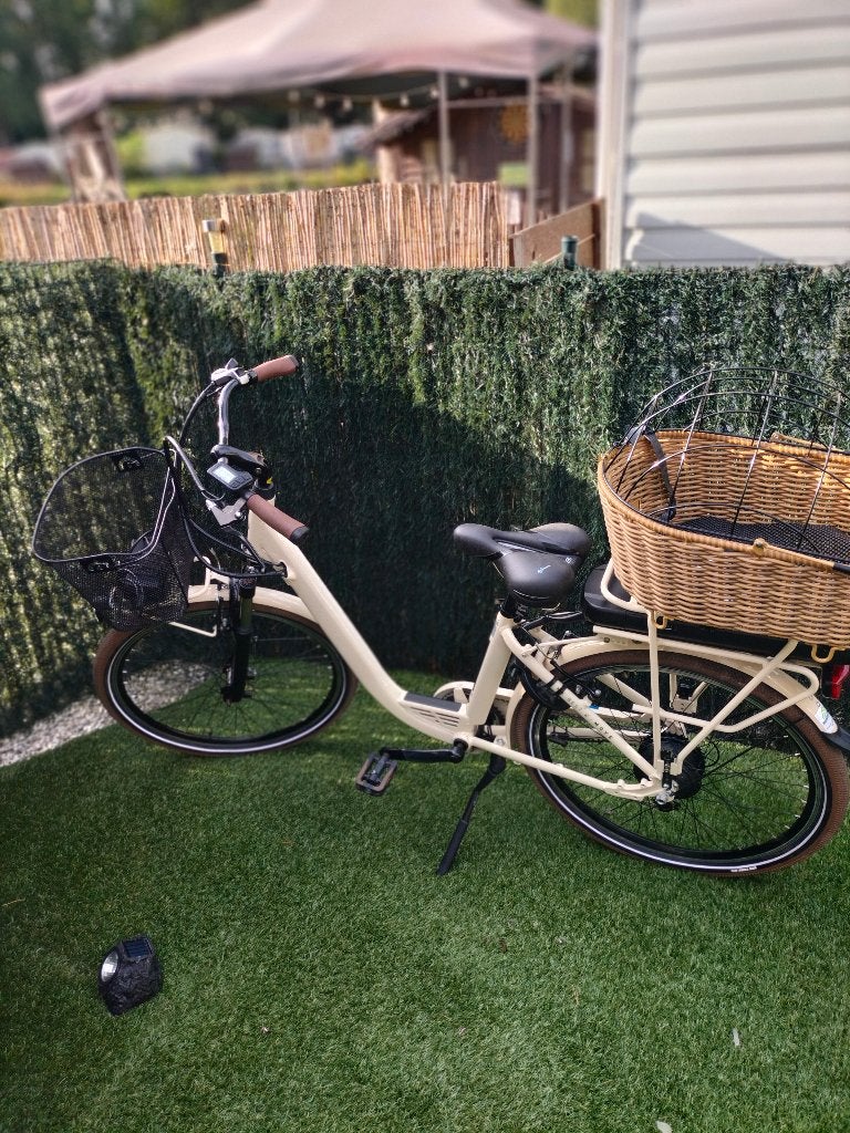 Damesfiets, Vélos & Vélomoteurs, Vélos | Femmes | Vélos pour femme, Accès (extra) bas, Comme neuf, Enlèvement, 47 à 50 cm