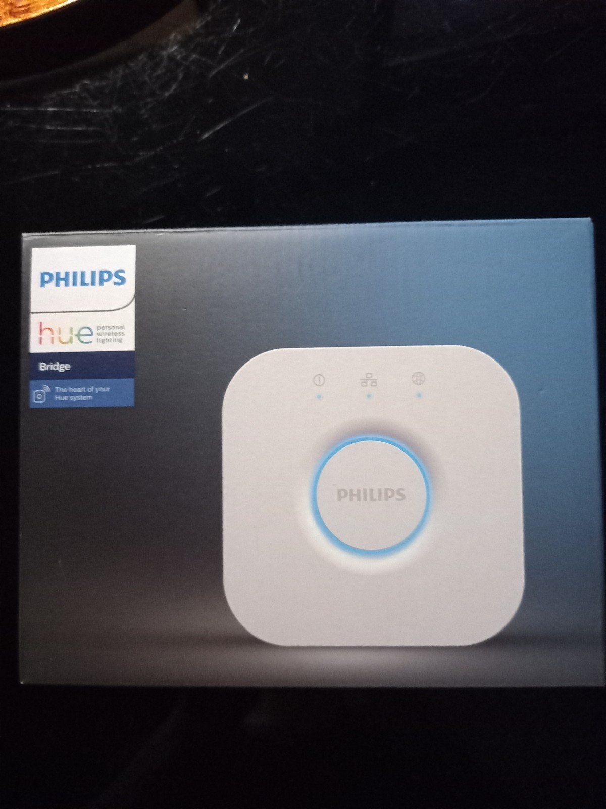 philips hue hub, Ophalen, Wit, Gebruikt, Kunststof