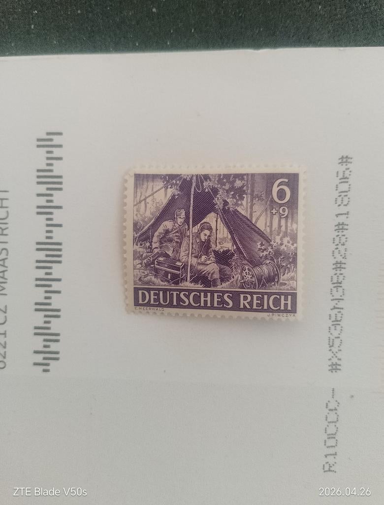 Timbres du Deutsches Reich, Enlèvement ou Envoi