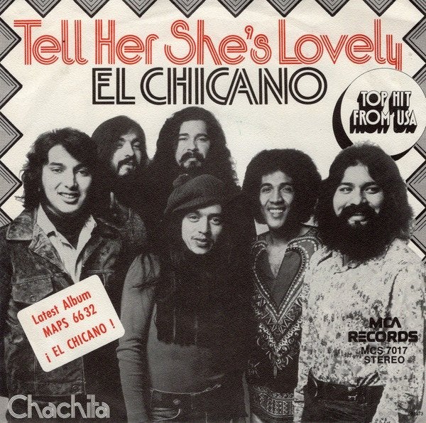 7" El Chicano – Tell Her She's Lovely, CD & DVD, Vinyles Singles, Enlèvement ou Envoi, 7 inch, Utilisé, Rock et Metal
